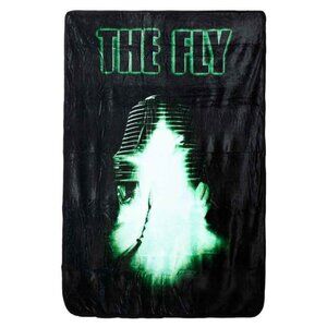 The Fly Movie Transformation Chamber Super Soft Cuddly Fleece Throw Blanket New
